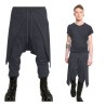 Orgshine Medieval Costume For Men Western Style Spliced Loose Pants